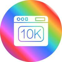 10k vector icoon