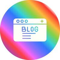 blog vector icoon