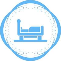 bed vector icoon