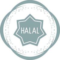 halal vector icoon