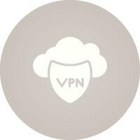 virtueel privaat netwerk vector icoon