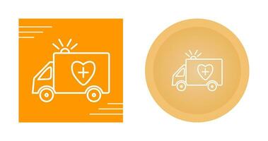 ambulance vector pictogram