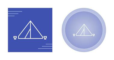 tent vector pictogram