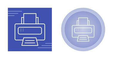 printer vector pictogram