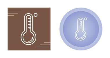 thermometer vector pictogram