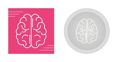 hersenen vector pictogram