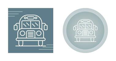 schoolbus vector pictogram