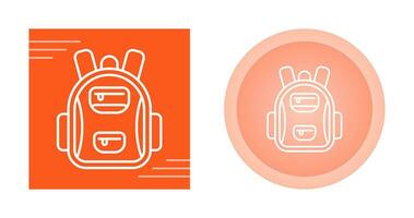 schooltas vector pictogram