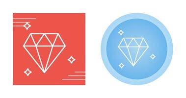 diamant vector pictogram