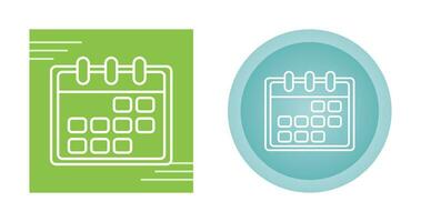 kalender vector pictogram