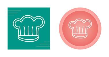 chef hoed vector icon