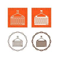 container vector pictogram