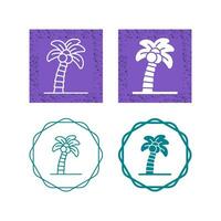 palm boom vector icoon