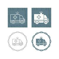 ambulance vector pictogram