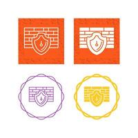 firewall vector pictogram