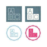 abc vector icoon