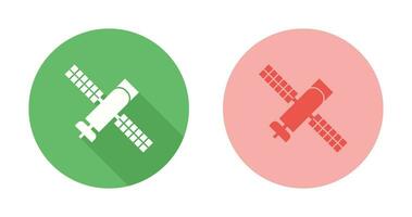 satelliet vector pictogram