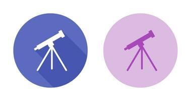 telescoop vector pictogram