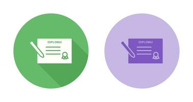 diploma vector pictogram