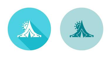 tent vector pictogram