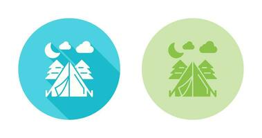 tent vector pictogram