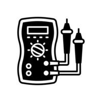 volt meter icoon in vector. logotype vector