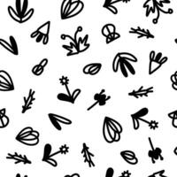 tekening bloemen patroon vector