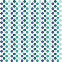 eenvoudig naadloos polka dots patroon geïsoleerd Aan wit achtergrond. vector