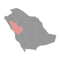 medina provincie, administratief divisie van de land van saudi Arabië. vector illustratie.