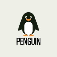 vector illustratie van schattig pinguïn