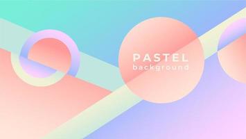 Geometric Pastel Wallpaper vector