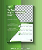 digitaal markt agentschap poster ontwerp sjabloon ontwerp vector ontwerp