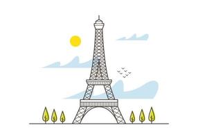 Eiffel Tower vector