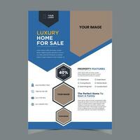 corporate flyer ontwerp vector