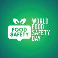 voedselveiligheidsdag vector