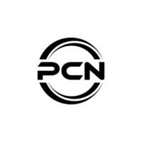 pcn logo ontwerp, inspiratie voor een uniek identiteit. modern elegantie en creatief ontwerp. watermerk uw succes met de opvallend deze logo. vector