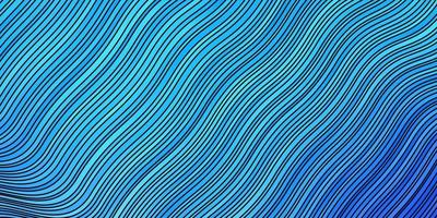 lichtblauw vectorpatroon met rondingen. kleurrijke illustratie met gebogen lijnen. patroon voor zakelijke boekjes, folders vector