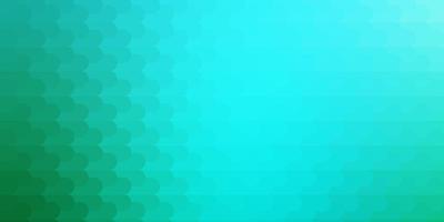 lichtblauwe, groene vectorlay-out met lijnen. gradiëntillustratie met rechte lijnen in abstracte stijl. patroon voor websites, bestemmingspagina's. vector