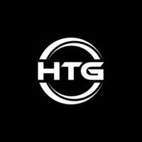 htg logo ontwerp, inspiratie voor een uniek identiteit. modern elegantie en creatief ontwerp. watermerk uw succes met de opvallend deze logo. vector