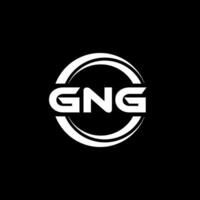 gng logo ontwerp, inspiratie voor een uniek identiteit. modern elegantie en creatief ontwerp. watermerk uw succes met de opvallend deze logo. vector