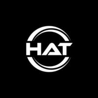 hoed logo ontwerp, inspiratie voor een uniek identiteit. modern elegantie en creatief ontwerp. watermerk uw succes met de opvallend deze logo. vector