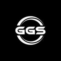 ggs logo ontwerp, inspiratie voor een uniek identiteit. modern elegantie en creatief ontwerp. watermerk uw succes met de opvallend deze logo. vector