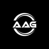 aag logo ontwerp, inspiratie voor een uniek identiteit. modern elegantie en creatief ontwerp. watermerk uw succes met de opvallend deze logo. vector