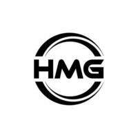 hmg logo ontwerp, inspiratie voor een uniek identiteit. modern elegantie en creatief ontwerp. watermerk uw succes met de opvallend deze logo. vector