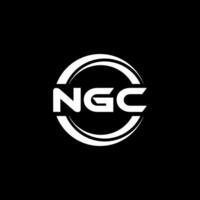 ngc logo ontwerp, inspiratie voor een uniek identiteit. modern elegantie en creatief ontwerp. watermerk uw succes met de opvallend deze logo. vector