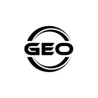 geo- logo ontwerp, inspiratie voor een uniek identiteit. modern elegantie en creatief ontwerp. watermerk uw succes met de opvallend deze logo. vector