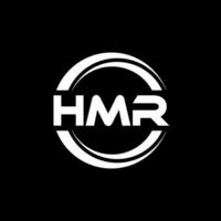 hmr logo ontwerp, inspiratie voor een uniek identiteit. modern elegantie en creatief ontwerp. watermerk uw succes met de opvallend deze logo. vector