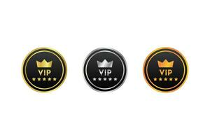 vip lidmaatschap icoon premie onderhoud logo ontwerp sjabloon vector