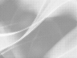 abstract halftone achtergrond en grunge structuur vervagen stippel helling Aan wit achtergrond. vrij vector