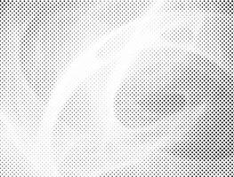 abstract halftone achtergrond en grunge structuur vervagen stippel helling Aan wit achtergrond. vrij vector